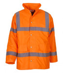 Orange Yoko Hi-Vis Classic Motorway Jacket Printsetters Custom Workwear Bristol