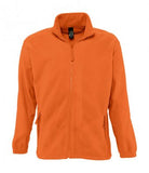 Orange SOL'S North Fleece Jacket Printsetters Custom Workwear Bristol