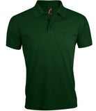 Dark green SOL'S Prime Poly/Cotton Piqué Polo Shirt Printsetters Custom Workwear Bristol