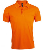 Orange SOL'S Prime Poly/Cotton Piqué Polo Shirt Printsetters Custom Workwear Bristol