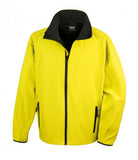 Yellow Result Core Soft Shell Jacket Printsetters Custom Workwear Bristol