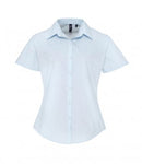 Premier Ladies Supreme Short Sleeve Poplin Shirt Printsetters Custom Workwear Bristol