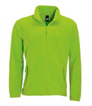 Lime green SOL'S North Fleece Jacket Printsetters Custom Workwear Bristol