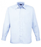 Premier Long Sleeve Poplin Shirt Printsetters Custom Workwear Bristol
