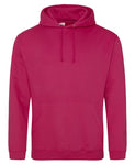 Dark pink college hoodie - Printsetters Custom Workwear Bristol