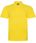 Yellow PRO RTX Pro Piqué Polo Shirt Printsetters Custom Workwear Bristol