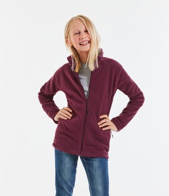 Jerzees Schoolgear Kids Outdoor Fleece Jacket Printsetters Custom Workwear Bristol