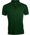 Dark green SOL'S Prime Poly/Cotton Piqué Polo Shirt Printsetters Custom Workwear Bristol