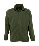Dark green SOL'S North Fleece Jacket Printsetters Custom Workwear Bristol