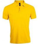 Yellow SOL'S Prime Poly/Cotton Piqué Polo Shirt Printsetters Custom Workwear Bristol