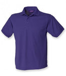 Purple Henbury Heavy Poly/Cotton Piqué Polo Shirt Printsetters Custom Workwear Bristol