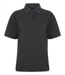 Charcoal Henbury Ladies Poly/Cotton Piqué Polo Shirt Printsetters Custom Workwear Bristol