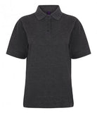 Charcoal Henbury Ladies Poly/Cotton Piqué Polo Shirt Printsetters Custom Workwear Bristol