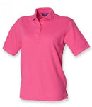 Pink Henbury Ladies Poly/Cotton Piqué Polo Shirt Printsetters Custom Workwear Bristol