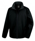 Black Result Core Soft Shell Jacket Printsetters Custom Workwear Bristol