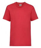 red Kids Value T-Shirt - Printsetters Custom Workwear Bristol