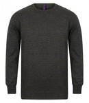  Henbury Lightweight Cotton Acrylic Crew Neck Sweater Printsetters Custom Workwear Bristol