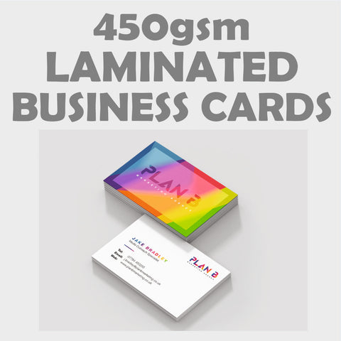 Laminated business cards - Printsetters Custom Printing Bristol