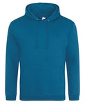 Blue college hoodie - Printsetters Custom Workwear Bristol