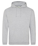 Heather grey college hoodie - Printsetters Custom Workwear Bristol