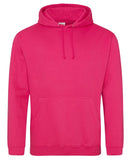 Hot pink college hoodie - Printsetters Custom Workwear Bristol