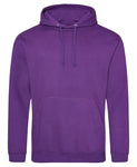 Bright purple -  college hoodie - Printsetters Custom Workwear Bristol