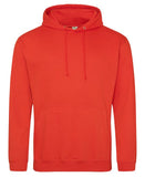 Bright orange  college hoodie - Printsetters Custom Workwear Bristol