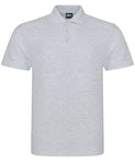 Grey PRO RTX Pro Piqué Polo Shirt Printsetters Custom Workwear Bristol