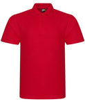 Red PRO RTX Pro Piqué Polo Shirt Printsetters Custom Workwear Bristol