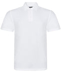 White PRO RTX Pro Piqué Polo Shirt Printsetters Custom Workwear Bristol