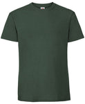 Dark green Fruit of the Loom Ringspun Premium T-Shirt Printsetters Custom Workwear Bristol