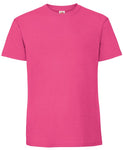 Pink Fruit of the Loom Ringspun Premium T-Shirt Printsetters Custom Workwear Bristol