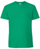 Green Fruit of the Loom Ringspun Premium T-Shirt Printsetters Custom Workwear Bristol