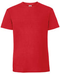 Red Fruit of the Loom Ringspun Premium T-Shirt Printsetters Custom Workwear Bristol