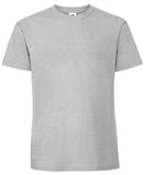 Grey Fruit of the Loom Ringspun Premium T-Shirt Printsetters Custom Workwear Bristol