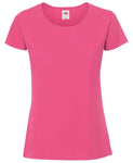 Pink Fruit of the Loom Ladies Ringspun Premium T-Shirt Printsetters Custom Workwear Bristol