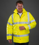 Yoko Hi-Vis Classic Motorway Jacket Printsetters Custom Workwear Bristol
